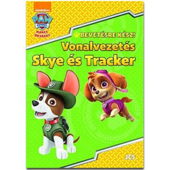 Mancs Őrjárat: Vonalvezetés - Skye és Tracker foglalkoztató füzet kép