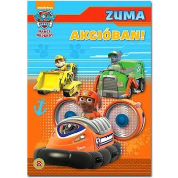 Mancs Őrjárat: Zuma akcióban! foglalkoztató könyv kép