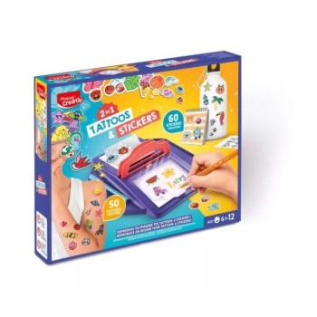 Maped Creativ: 2 az 1-ben tetoválás- és matricakészítő készlet