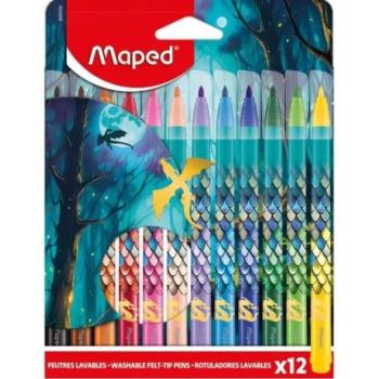 Maped: Dragon filctoll készlet - kimosható, 12 db-os kép