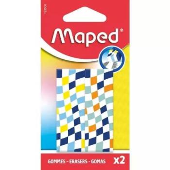 Maped: Kockás radír készlet - többféle, 2 db-os kép