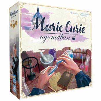 Marie Curie nyomában társasjáték kép