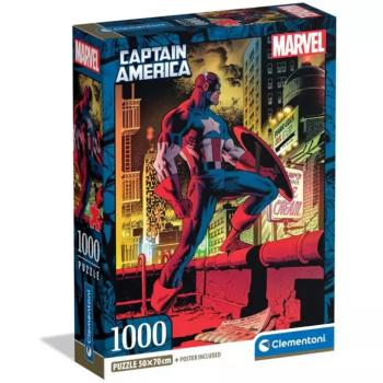 Marvel: Amerika kapitány 1000db-os puzzle - Clementoni kép