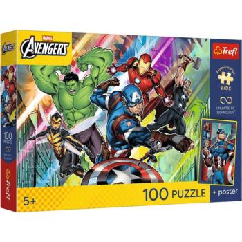 Marvel Bosszúállók Erő és hatalom 100db-os puzzle - Trefl kép
