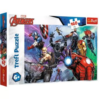 Marvel Bosszúállók: Mindig készültségben 160db-os puzzle - Trefl kép