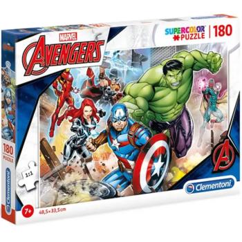 Marvel Bosszuállók Supercolor puzzle 180db-os - Clementoni kép