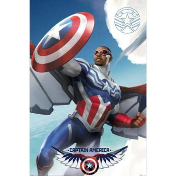 MARVEL (CAPTAIN AMERICA FLYING) MAXI poszter kép