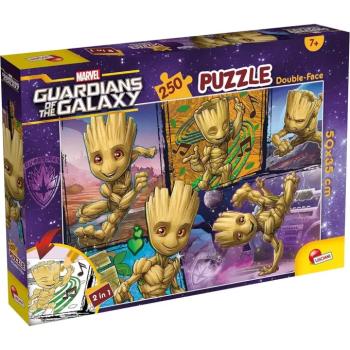 Marvel Groot 2 az 1-ben 250db-os puzzle és színező 50x35cm - Lisciani kép