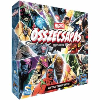 Marvel összecsapás New Yorkban társasjáték kép