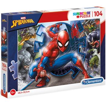 Marvel Pókember Supercolor 104db-os puzzle - Clementoni kép