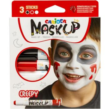 Maskup: Halloween arcfestő szett 3 színnel - Carioca kép