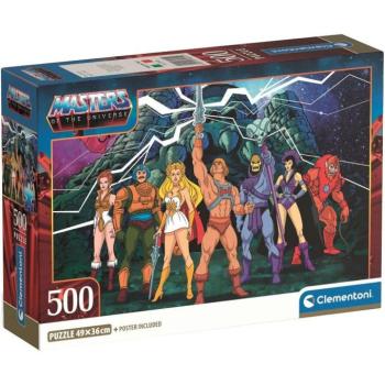 Masters of the Universe: Az univerzum védelmezői 500db-os compact puzzle - Clementoni kép