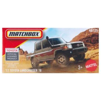 Matchbox ’17 Toyota Land Cruiser 78 kisautó 1/64 – Mattel kép
