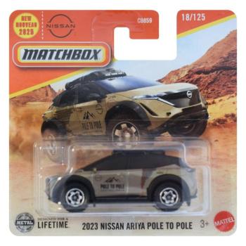 Matchbox: 2023 Nissan Ariya Pole to Pole kisautó 1/64 - Mattel kép