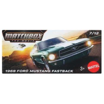 Matchbox A Film: 1968 Ford Mustang Fastback papírdobozos kisautó 1/64 – Mattel