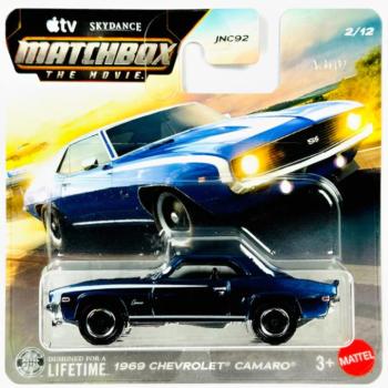 Matchbox A Film: 1969 Chevrolet Camaro kisautó 1/64 - Mattel kép