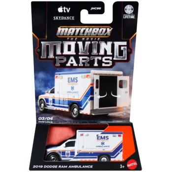 Matchbox A film: 2019 Dodge RAM Ambulance nyitható kisautó 1/64 – Mattel kép