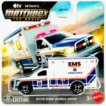 Matchbox A Film: 2019 RAM Ambulance kisautó 1/64 - Mattel kép