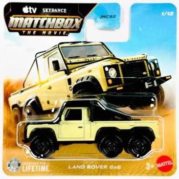 Matchbox A Film: Land Rover 6x6 kisautó 1/64 - Mattel kép