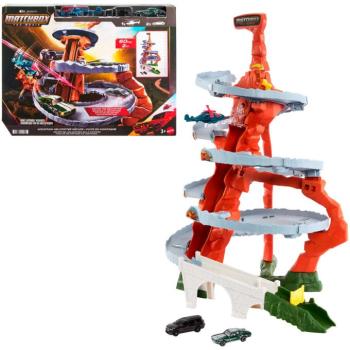 Matchbox A film: Menekülés a szerpentinen autópálya játékszett – Mattel kép
