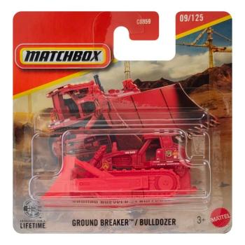 Matchbox: Ground Breaker Bulldozer kisautó 1/64 - Mattel kép