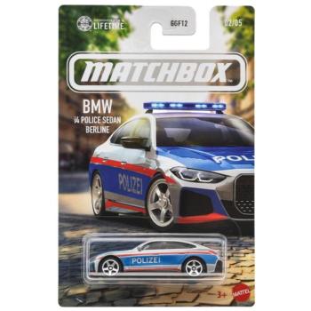 Matchbox Ikonikus BMW i4 Polizei kisautó 1/64 – Mattel kép