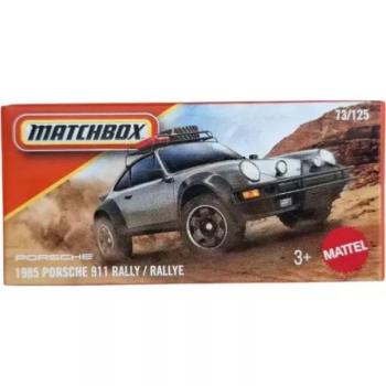 Matchbox: Kisautó papírdobozban 1985 Porsche 911 Rally kép