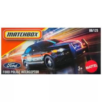Matchbox: Kisautó papírdobozban Ford Police Interceptor kép