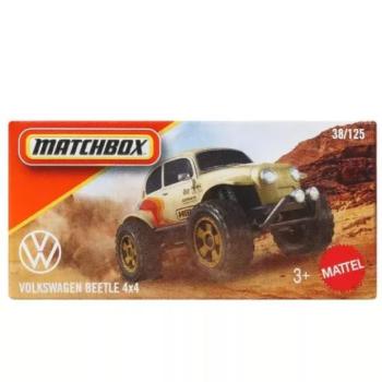 Matchbox: Kisautó papírdobozban Volkswagen Beetle 4x4 kép