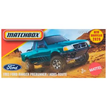 Matchbox: Papírdobozos 1993 Ford Ranger Prerunner kisautó 1/64 - Mattel kép