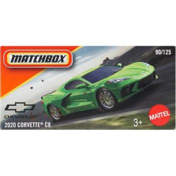 Matchbox: Papírdobozos 2020 Chevrolet Corvette C8 kisautó 1/64 - Mattel kép