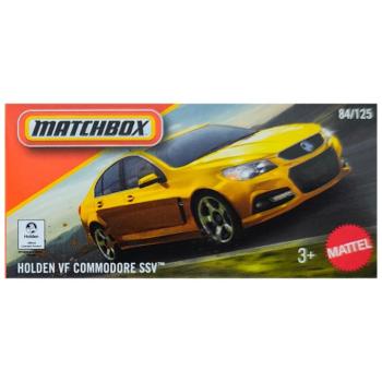 Matchbox: Papírdobozos Holden VF Commodore SSV sárga kisautó 1/64 - Mattel kép