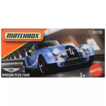 Matchbox: Papírdobozos Morgan Plus Four kisautó 1/64 - Mattel kép