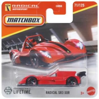 Matchbox: Radical SR3 XXR kisautó 1/64 – Mattel kép
