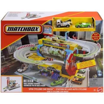 Matchbox: Spin Cyclone autómosó pályaszett – Mattel kép