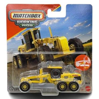Matchbox: Working Rigs MBX Road Grader munkagép 1/64 - Mattel kép