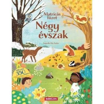 Matricás füzet - Négy évszak - Több mint 350 matrica kép
