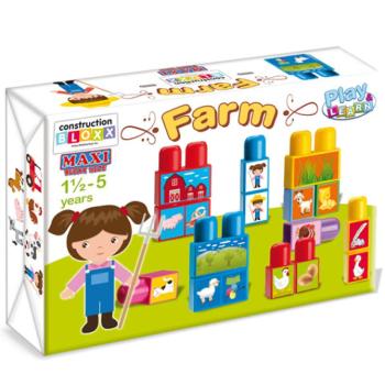 Maxi Bloks Farm építőjáték kép