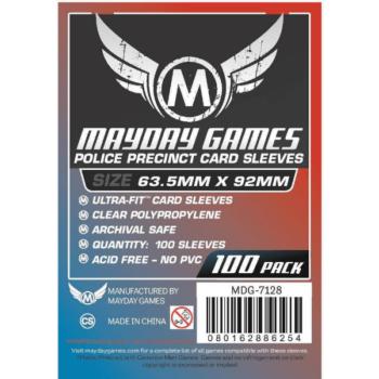 Mayday Games Egyedi "Police Precinct" kártyavédő 63,5 x 92 mm (100 db-os csomag) kép