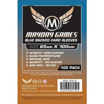 Mayday Games Magnum Copper kártyavédő: 65 x 100 mm "7 Csoda" társasjátékhoz, kék hátlap kép