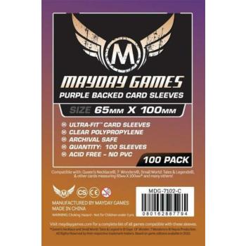 Mayday Games Magnum Copper kártyavédő: 65 x 100 mm "7 Csoda" társasjátékhoz, lila hátlap kép