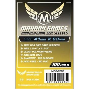 Mayday Games Mini USA méretű kártyavédő 41 x 63 mm (100 db-os csomag) kép
