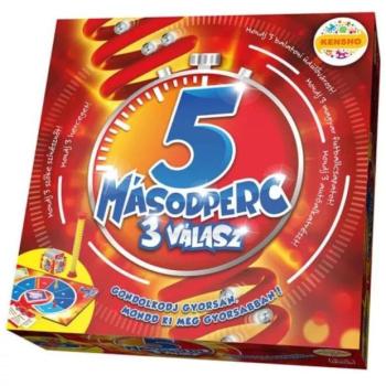 Megableu: 5 másodperc 3 válasz társasjáték kép