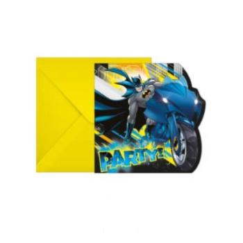 Meghívó Batman 6 db kép
