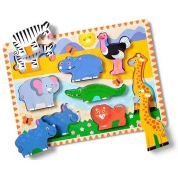 Melissa&Doug: Állatos kirakó - Szafari - Spin Master kép