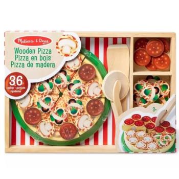 Melissa&Doug: Fa Pizza party játékszett - Spin Master kép