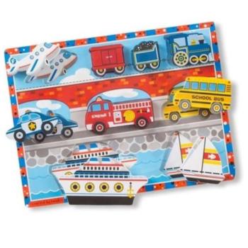 Melissa&Doug: Járműves kirakó - Spin Master kép