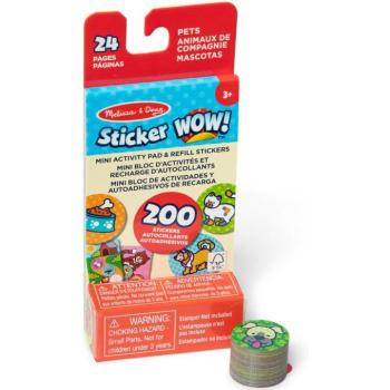 Melissa&Doug: Mini Sticker Wow! - Állatok - Spin Master kép
