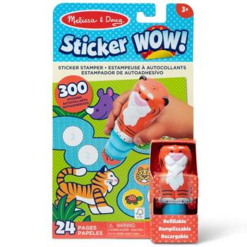 Melissa&Doug: Sticker WOW! Matrica pecsételő – Tigris – Spin Master kép