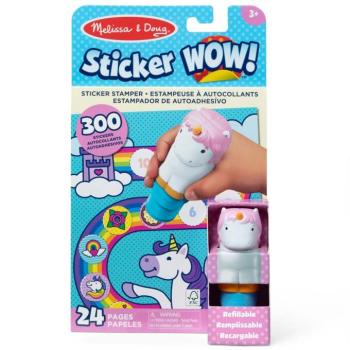 Melissa&Doug: Sticker WOW! Matrica pecsételő – Unikornis – Spin Master kép